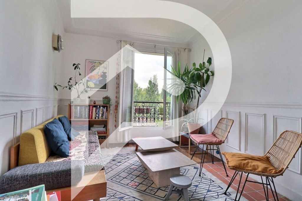 Achat duplex à vendre 4 pièces 88 m² - Paris 19ème arrondissement