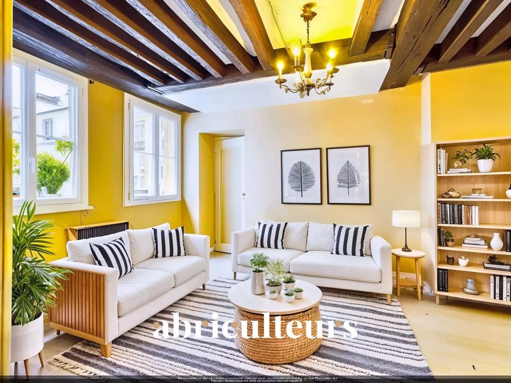 Achat appartement à vendre 2 pièces 42 m² - Paris 3ème arrondissement