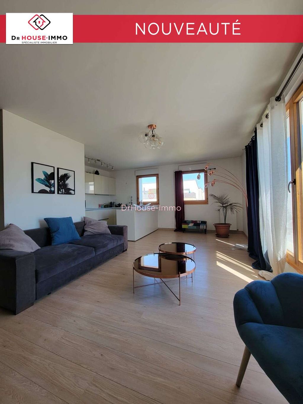 Achat appartement à vendre 4 pièces 83 m² - Herblay