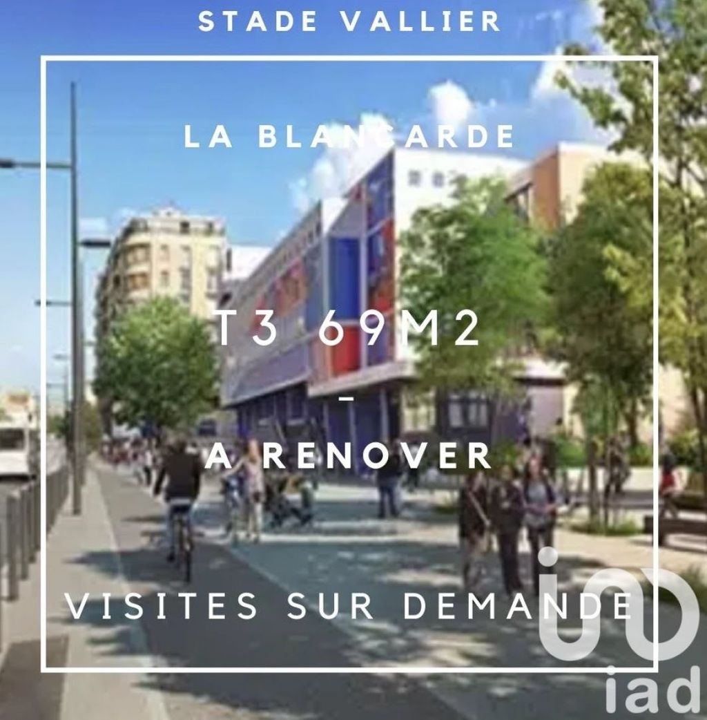 Achat appartement à vendre 3 pièces 69 m² - Marseille 4ème arrondissement