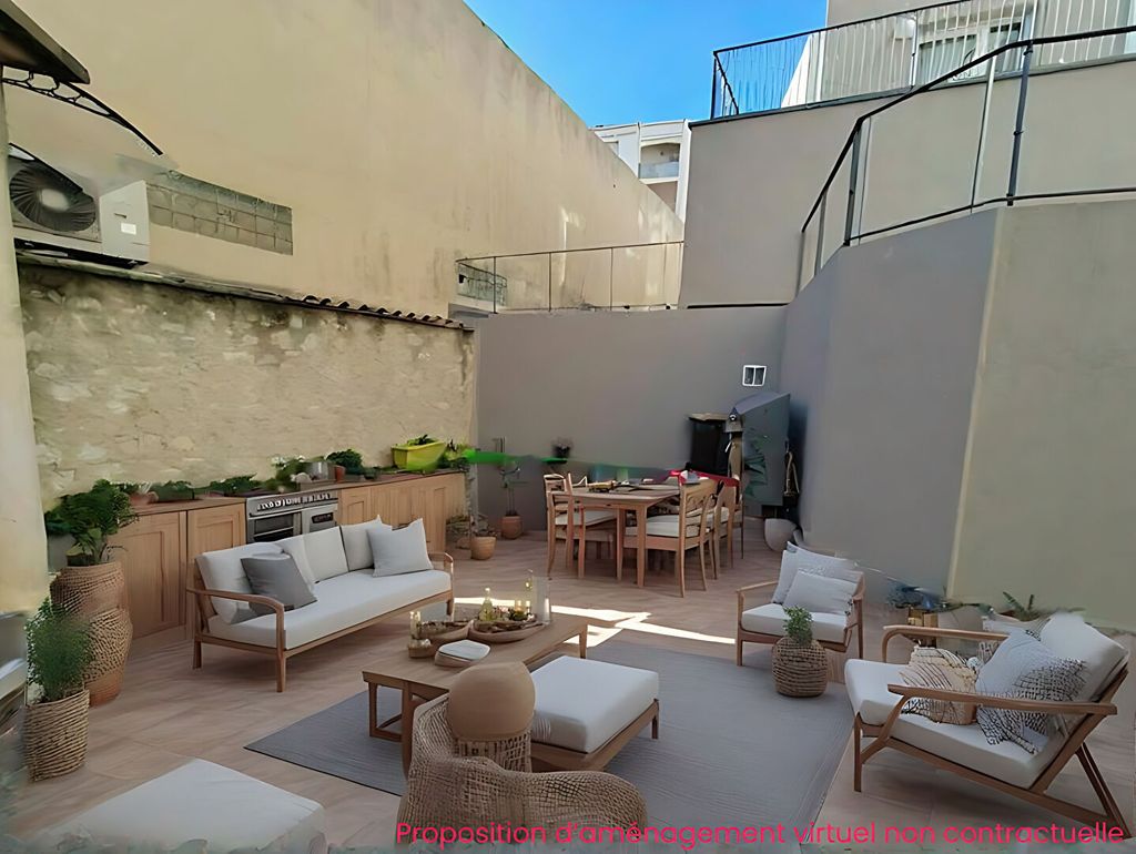 Achat maison à vendre 2 chambres 245 m² - Marseille 5ème arrondissement
