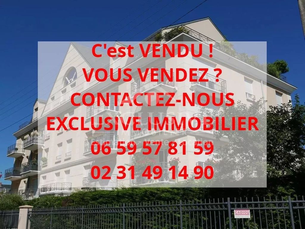 Achat appartement à vendre 3 pièces 67 m² - Trouville-sur-Mer