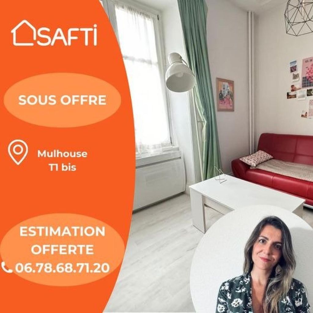 Achat studio à vendre 29 m² - Mulhouse