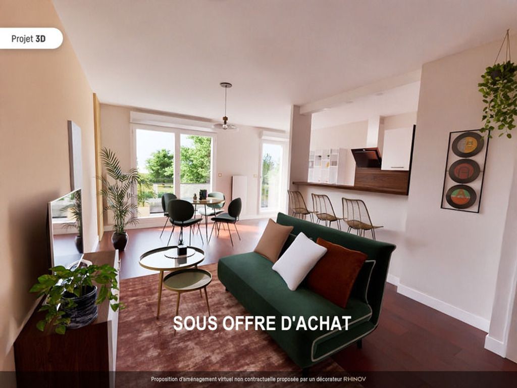 Achat appartement à vendre 2 pièces 48 m² - Saint-Vincent-de-Tyrosse