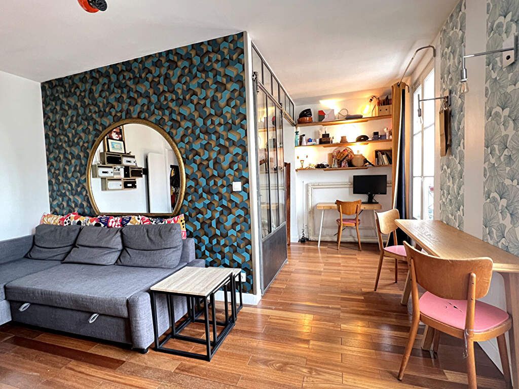 Achat appartement à vendre 2 pièces 29 m² - Saint-Ouen