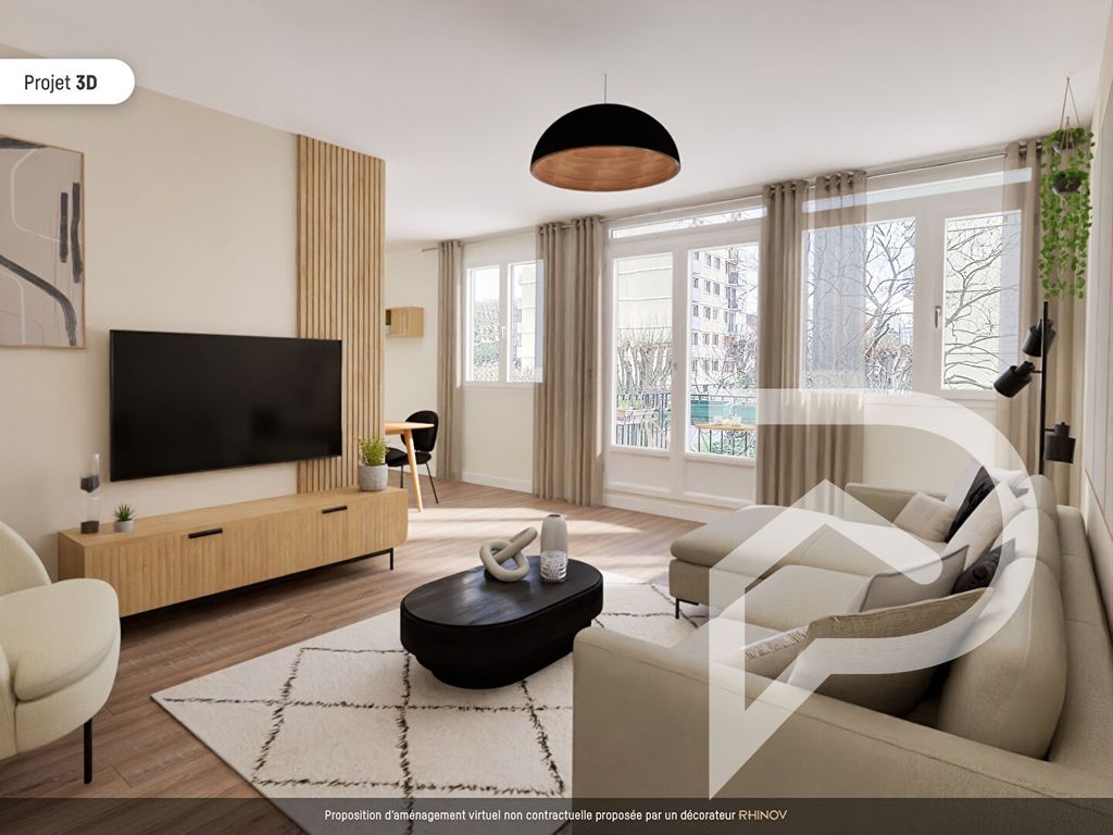 Achat appartement à vendre 4 pièces 80 m² - Poissy