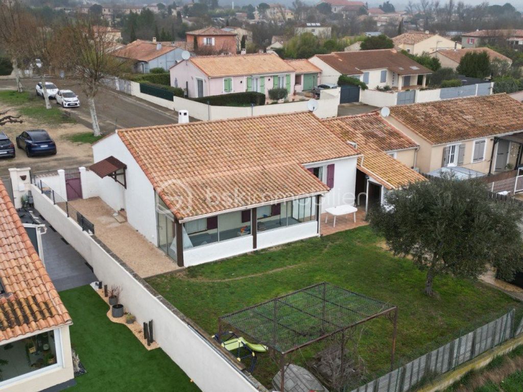 Achat maison à vendre 3 chambres 88 m² - Saint-Mamert-du-Gard