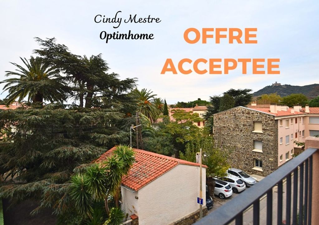 Achat appartement à vendre 3 pièces 63 m² - Collioure