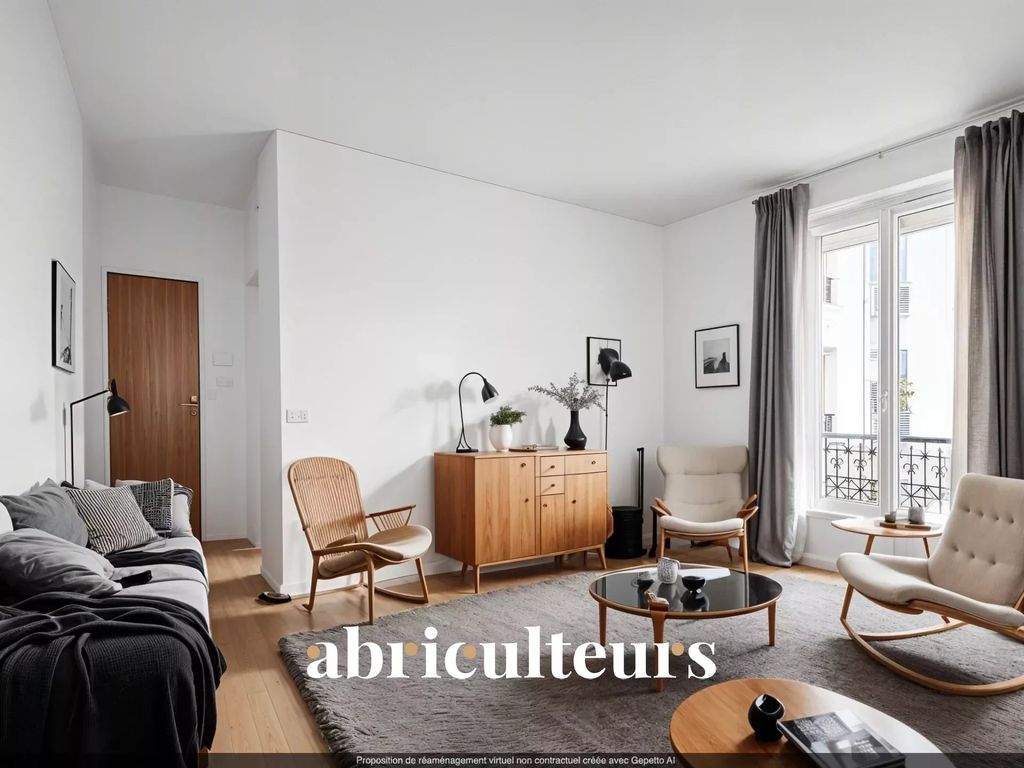 Achat appartement à vendre 2 pièces 56 m² - Paris 17ème arrondissement
