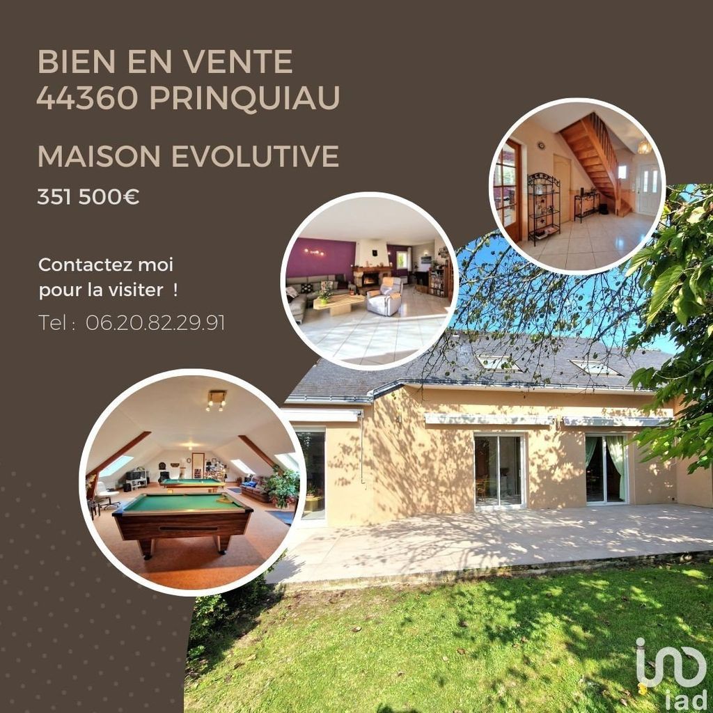 Achat maison à vendre 3 chambres 160 m² - Prinquiau