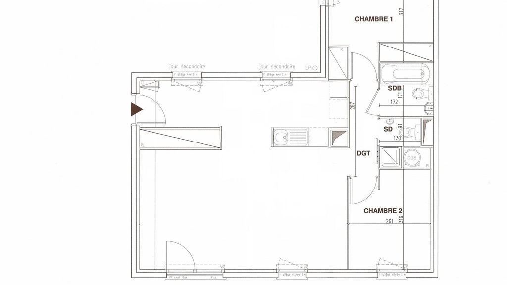 Achat appartement 3 pièce(s) Nanterre