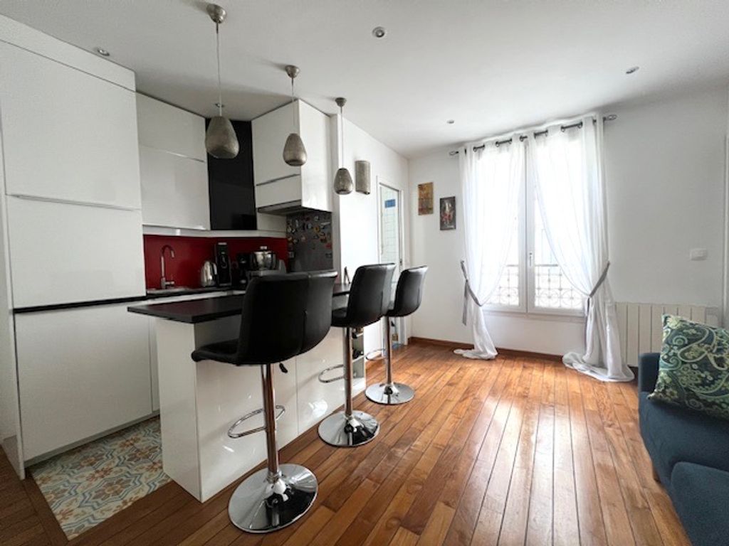 Achat appartement à vendre 2 pièces 33 m² - Paris 18ème arrondissement