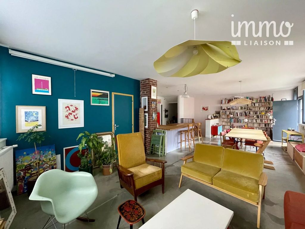 Achat loft à vendre 6 pièces 120 m² - Paris 19ème arrondissement