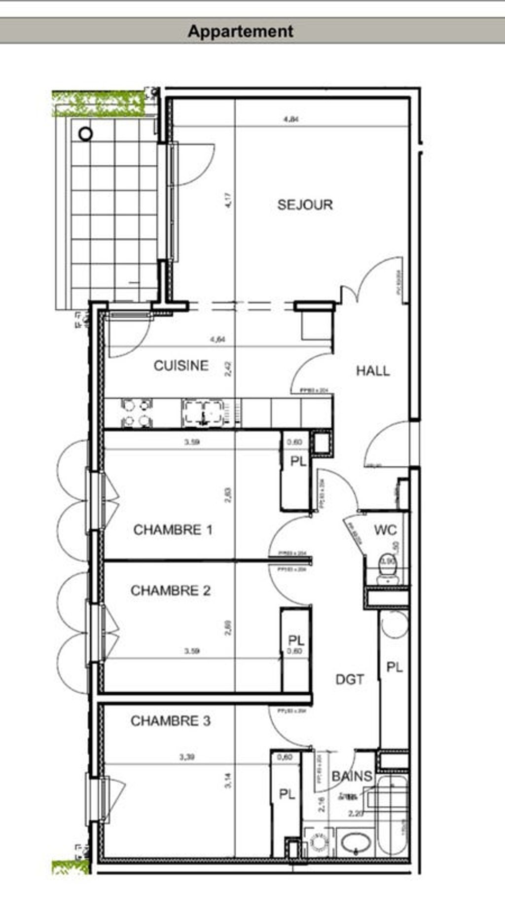 Achat appartement 4 pièce(s) Faverges-Seythenex