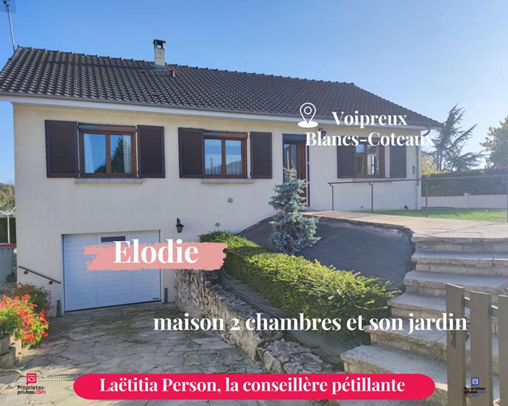 Achat maison à vendre 2 chambres 88 m² - Voipreux