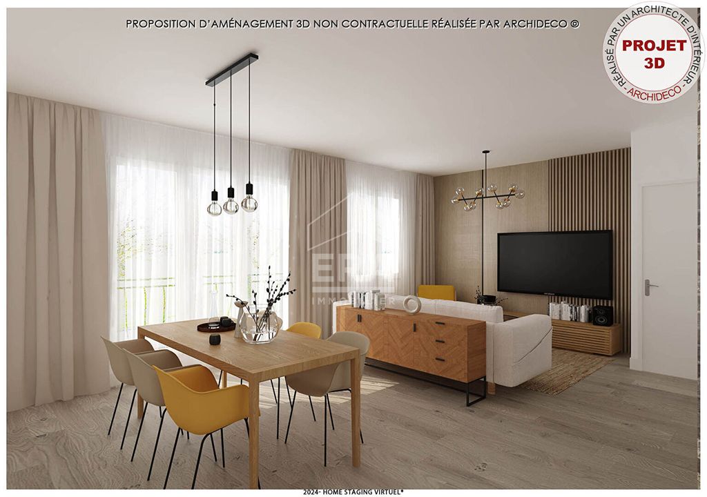 Achat appartement à vendre 4 pièces 72 m² - Dammarie-les-Lys