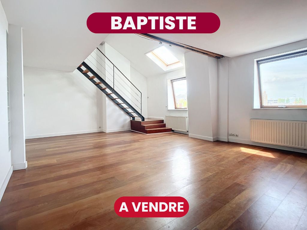 Achat duplex à vendre 4 pièces 104 m² - Lille