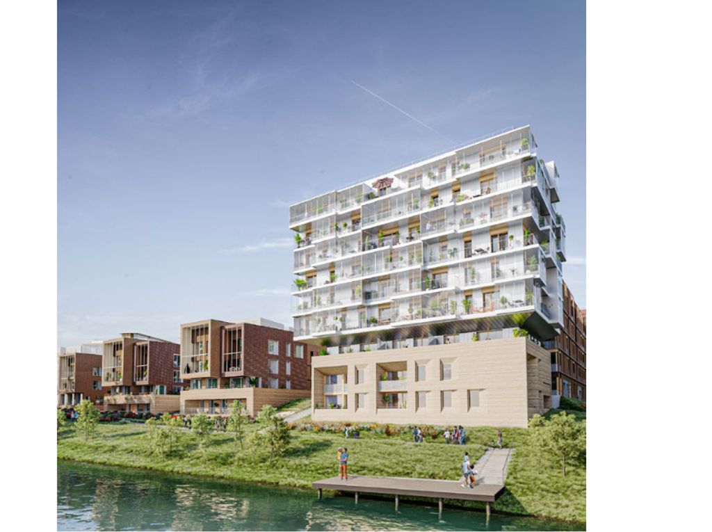 Achat appartement à vendre 2 pièces 39 m² - L'Île-Saint-Denis