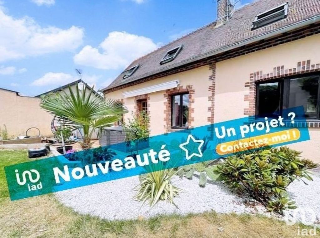 Achat maison à vendre 3 chambres 88 m² - La Madeleine-de-Nonancourt