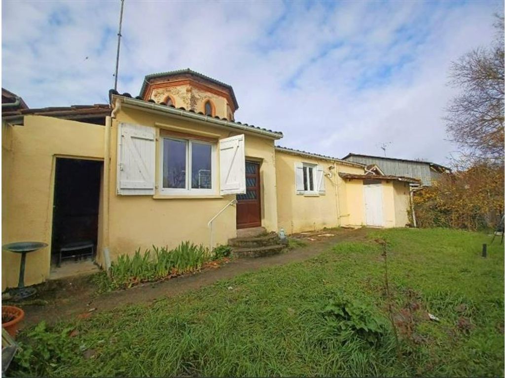 Achat maison à vendre 1 chambre 48 m² - Saint-Cézert