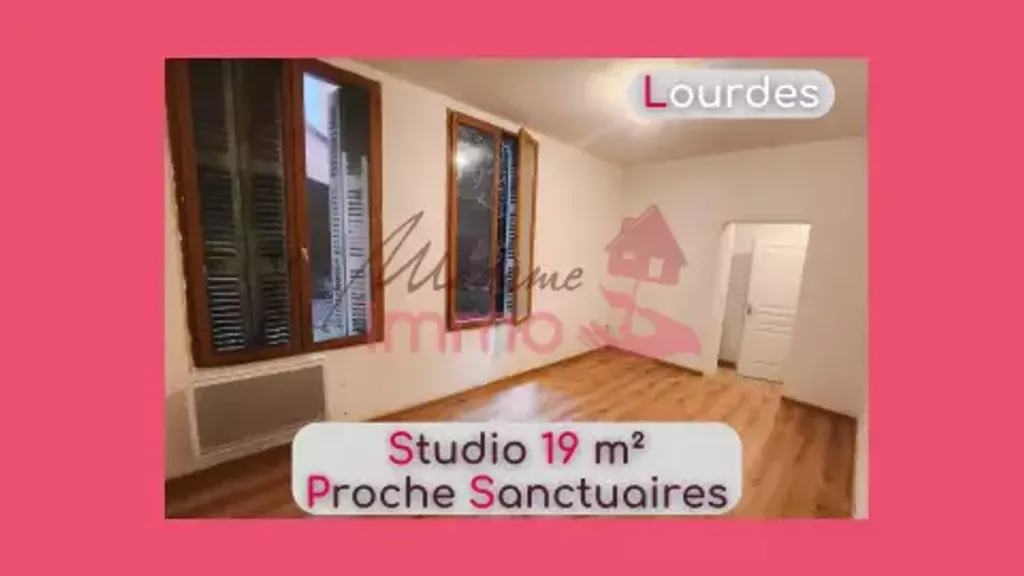 Achat studio à vendre 19 m² - Lourdes