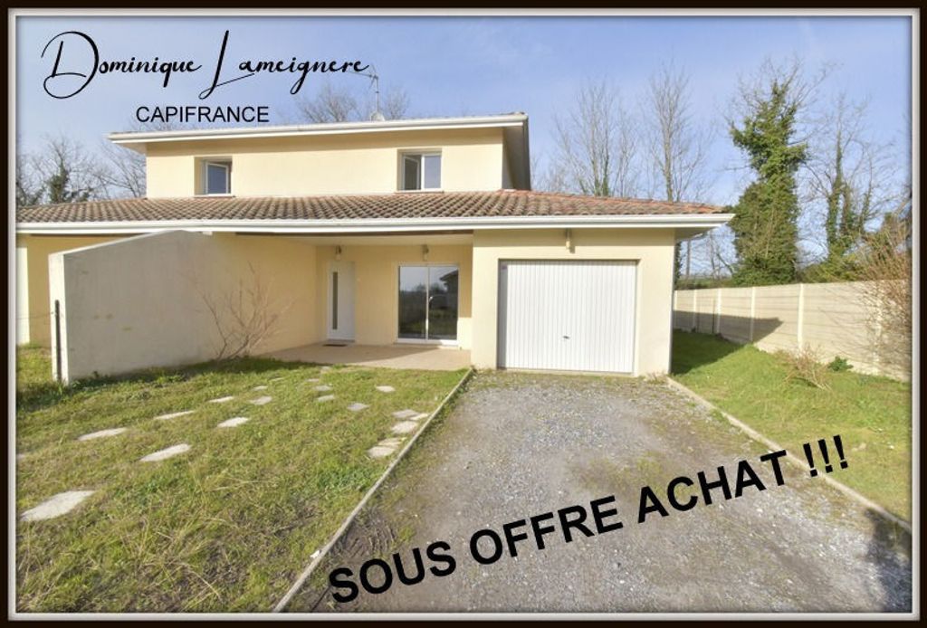 Achat maison à vendre 3 chambres 89 m² - Saint-Vincent-de-Tyrosse