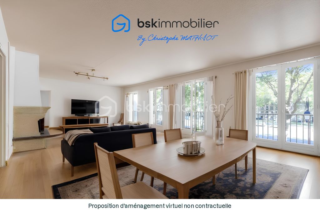 Achat appartement à vendre 7 pièces 150 m² - Versailles