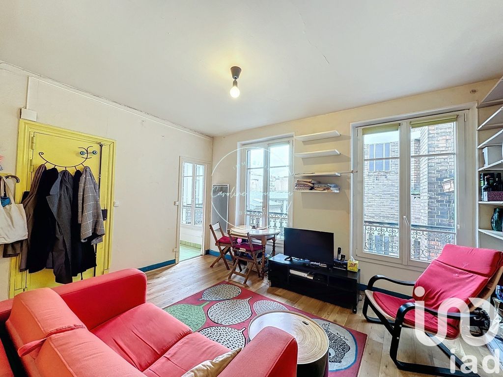 Achat appartement à vendre 2 pièces 32 m² - Paris 20ème arrondissement