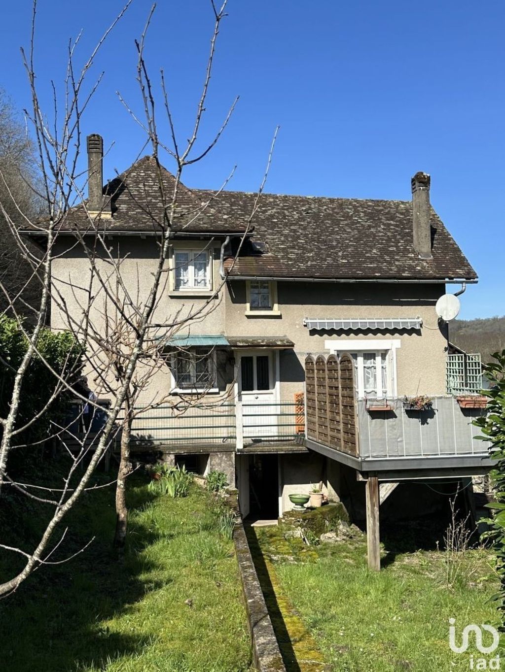 Achat maison à vendre 3 chambres 92 m² - Beaulieu-sur-Dordogne