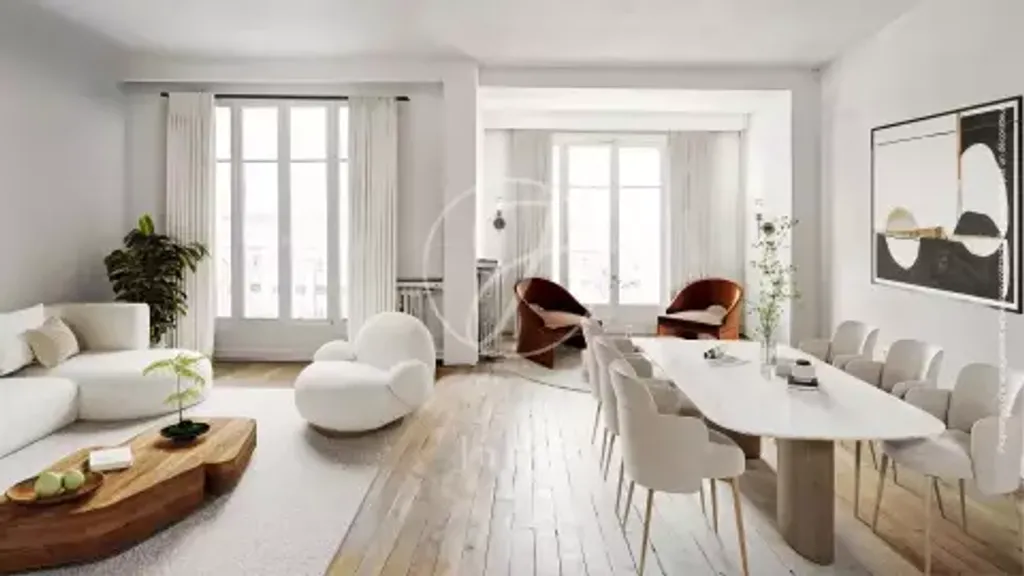 Achat appartement à vendre 5 pièces 126 m² - Paris 16ème arrondissement