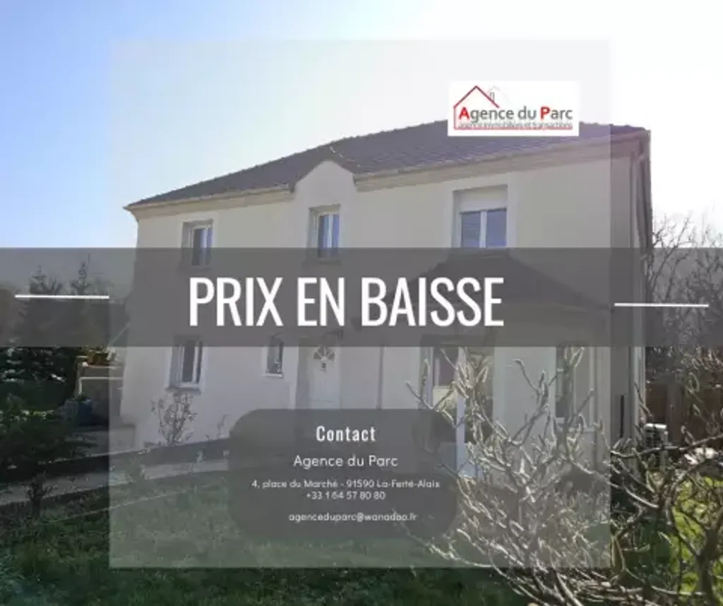 Achat maison à vendre 4 chambres 150 m² - La Ferté-Alais