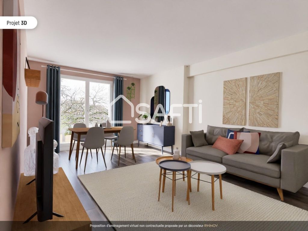 Achat appartement à vendre 4 pièces 84 m² - Créteil