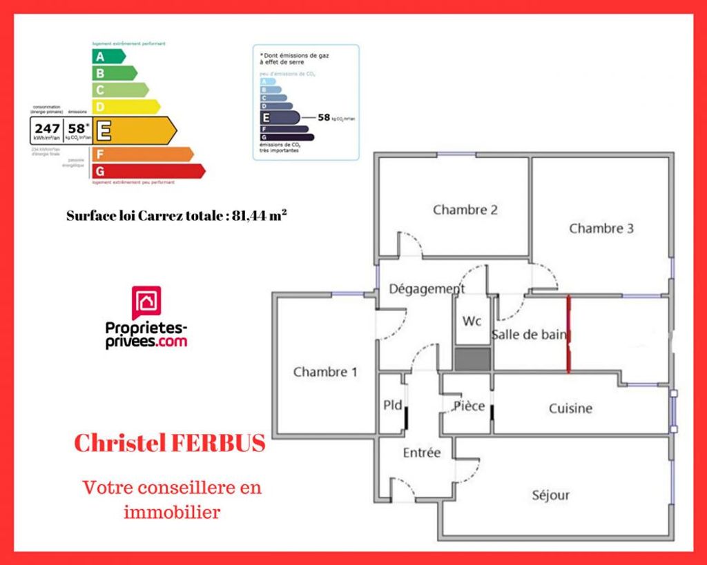 Achat appartement à vendre 4 pièces 81 m² - Clichy-sous-Bois