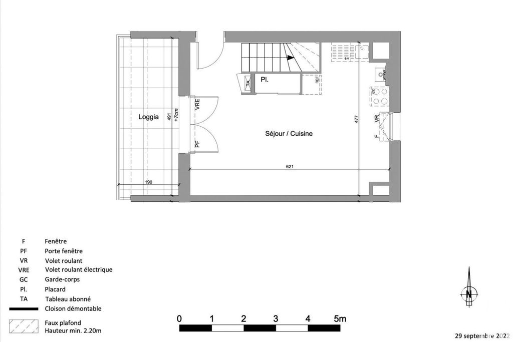 Achat duplex à vendre 3 pièces 63 m² - Jassans-Riottier