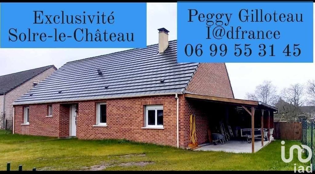Achat maison à vendre 3 chambres 119 m² - Solre-le-Château