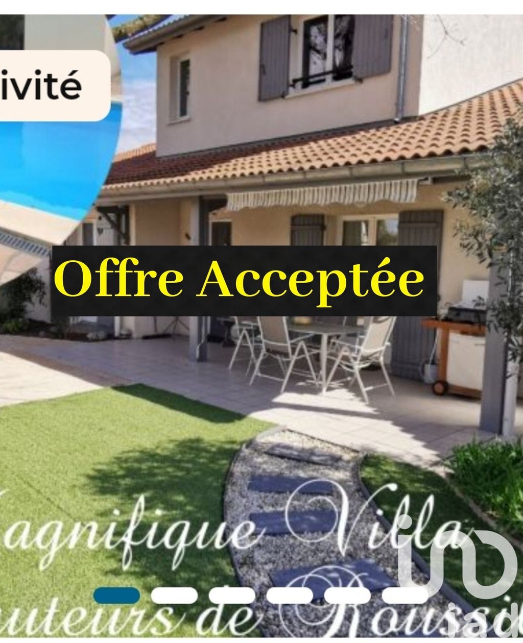 Achat maison à vendre 4 chambres 135 m² - Roussillon