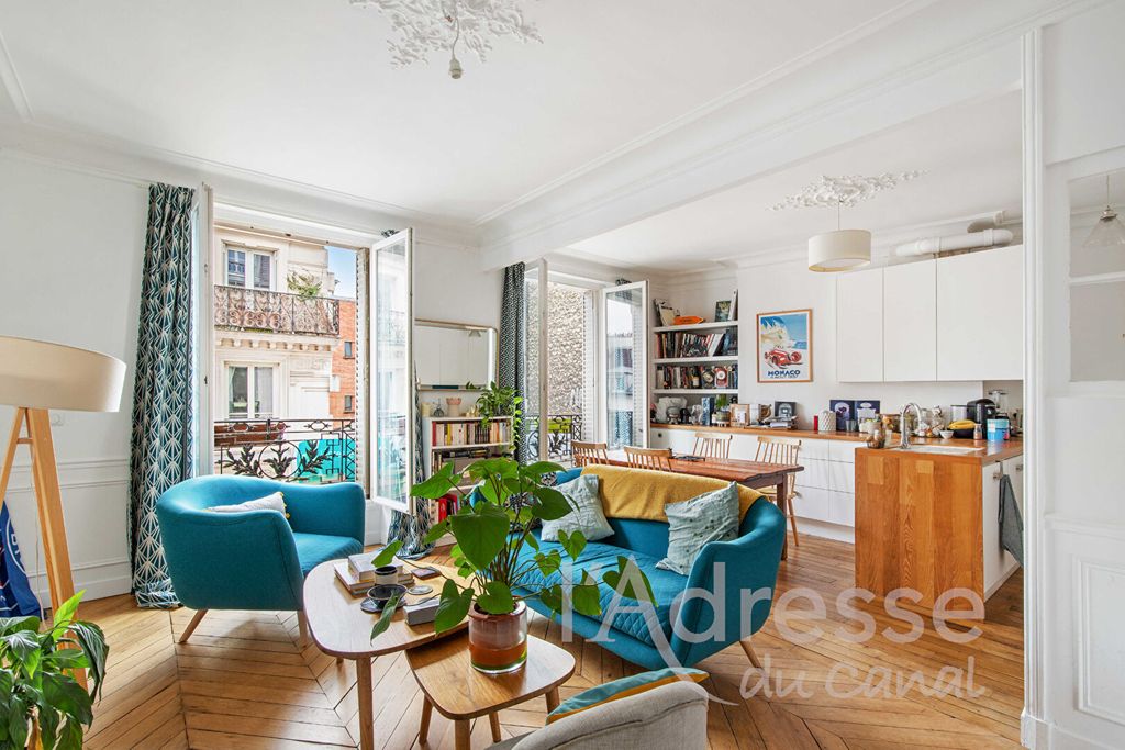 Achat appartement à vendre 3 pièces 62 m² - Paris 10ème arrondissement