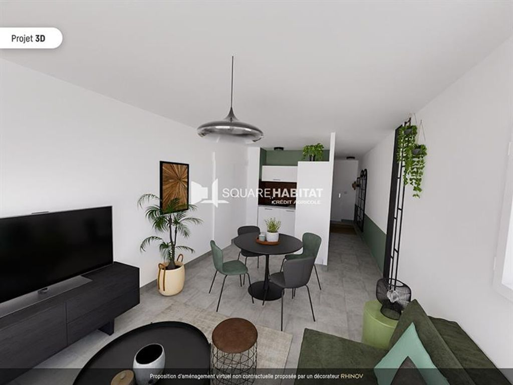 Achat appartement à vendre 2 pièces 42 m² - Auterive