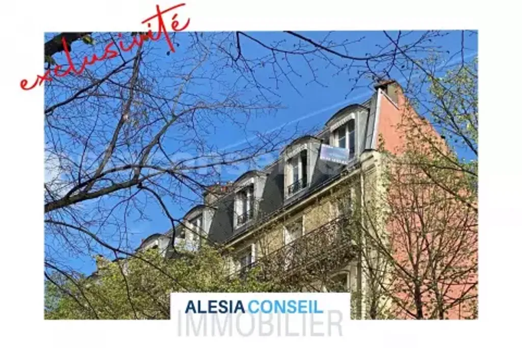 Achat appartement à vendre 3 pièces 53 m² - Paris 14ème arrondissement