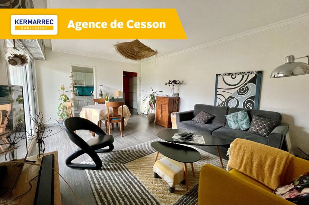 Achat appartement à vendre 5 pièces 92 m² - Cesson-Sévigné