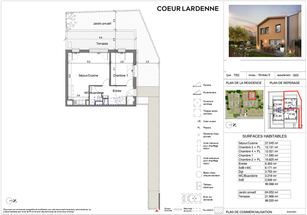 Achat maison à vendre 4 chambres 96 m² - Toulouse
