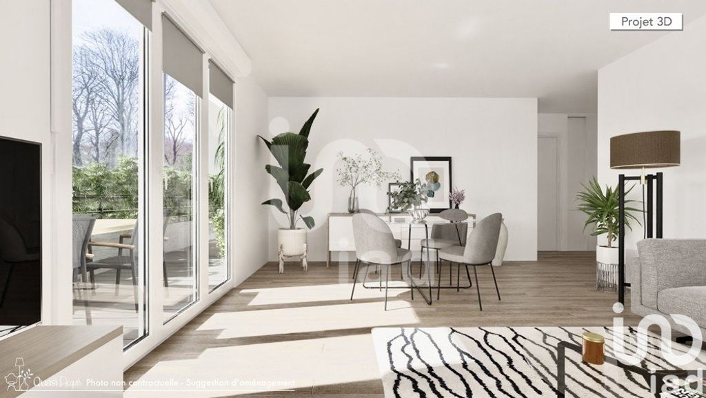 Achat appartement à vendre 3 pièces 67 m² - Paris 17ème arrondissement