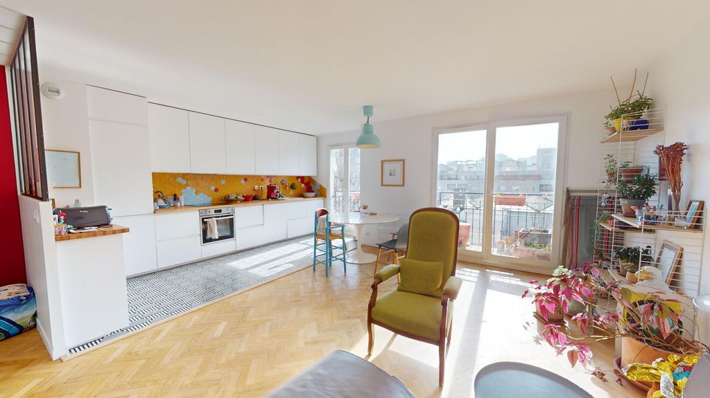 Achat appartement à vendre 4 pièces 87 m² - Paris 19ème arrondissement