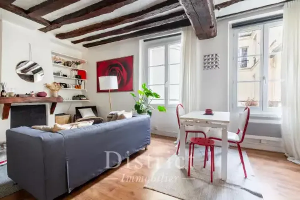 Achat appartement à vendre 2 pièces 30 m² - Paris 4ème arrondissement