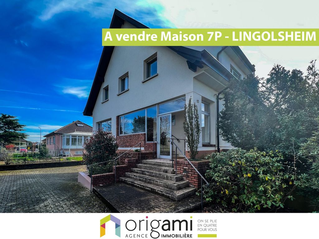 Achat maison à vendre 4 chambres 203 m² - Lingolsheim