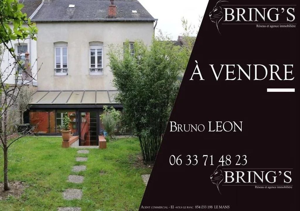 Achat maison à vendre 3 chambres 119 m² - Alençon