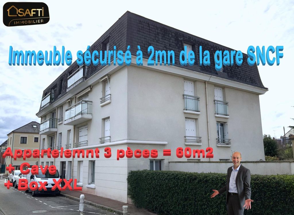 Achat appartement à vendre 3 pièces 60 m² - Mantes-la-Jolie