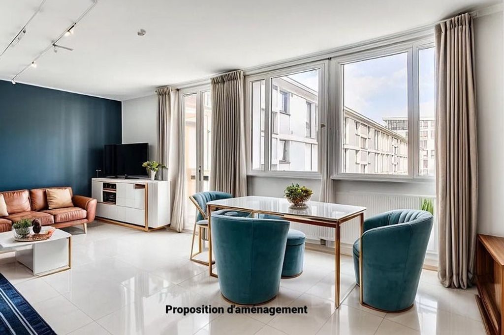 Achat appartement à vendre 5 pièces 113 m² - Paris 20ème arrondissement
