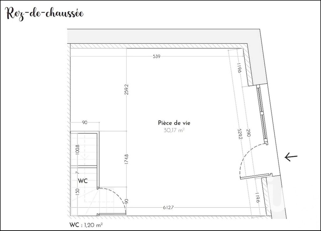 Achat duplex à vendre 3 pièces 60 m² - Vallet