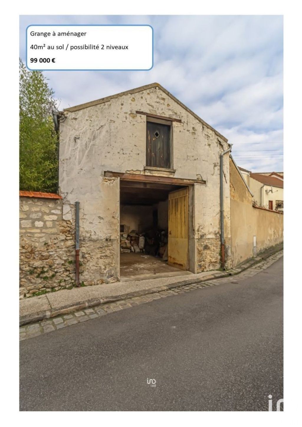 Achat maison à vendre 1 chambre 80 m² - Vaux-sur-Seine